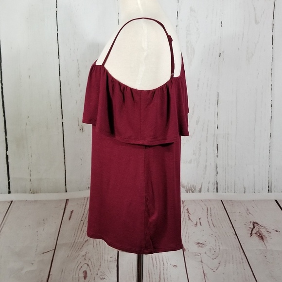 PINK ROSE Women's One-Shoulder Top - Picture 3 of 6